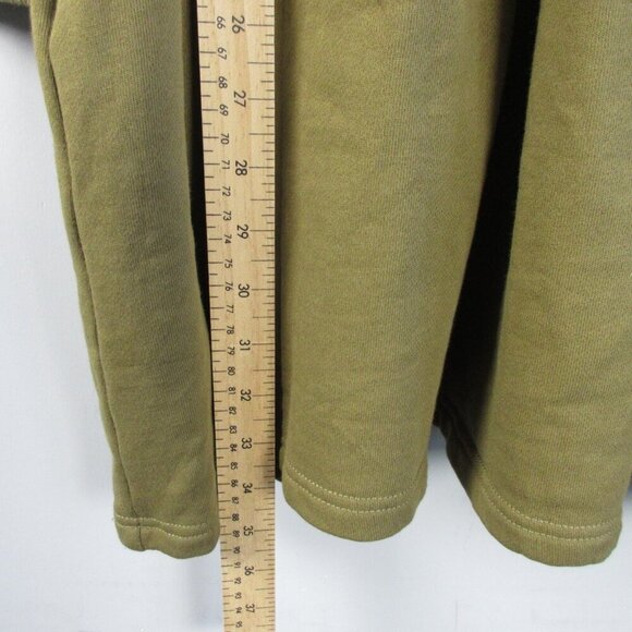 Natural Life Sweater Dress XS S Green Cotton Blend Tiered Oversized Boho 820 - Picture 12 of 13